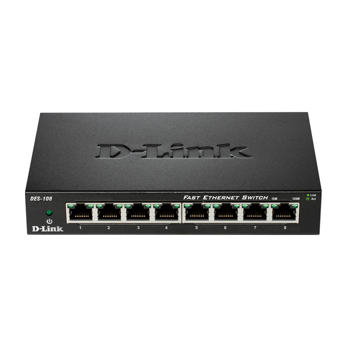 سوئیچ شبکه 8 پورت دی لینک مدل DES-108-4